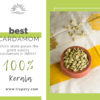 Which state known for producing the highest quality cardamom or the best cardamom in India?